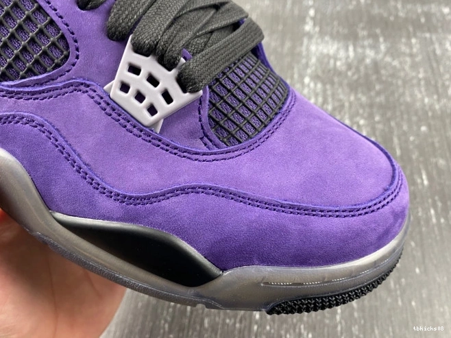Cheap TBkick Suede Scott Purple 4 Air x Jordan Travis 0822